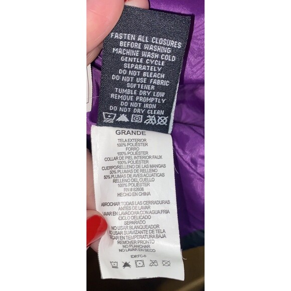 Free Country Power Down Series Women’s Lg Puffer Coat Down Clusters & Waterfowl - Picture 8 of 11